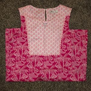 Vineyard Vines girls pink dress